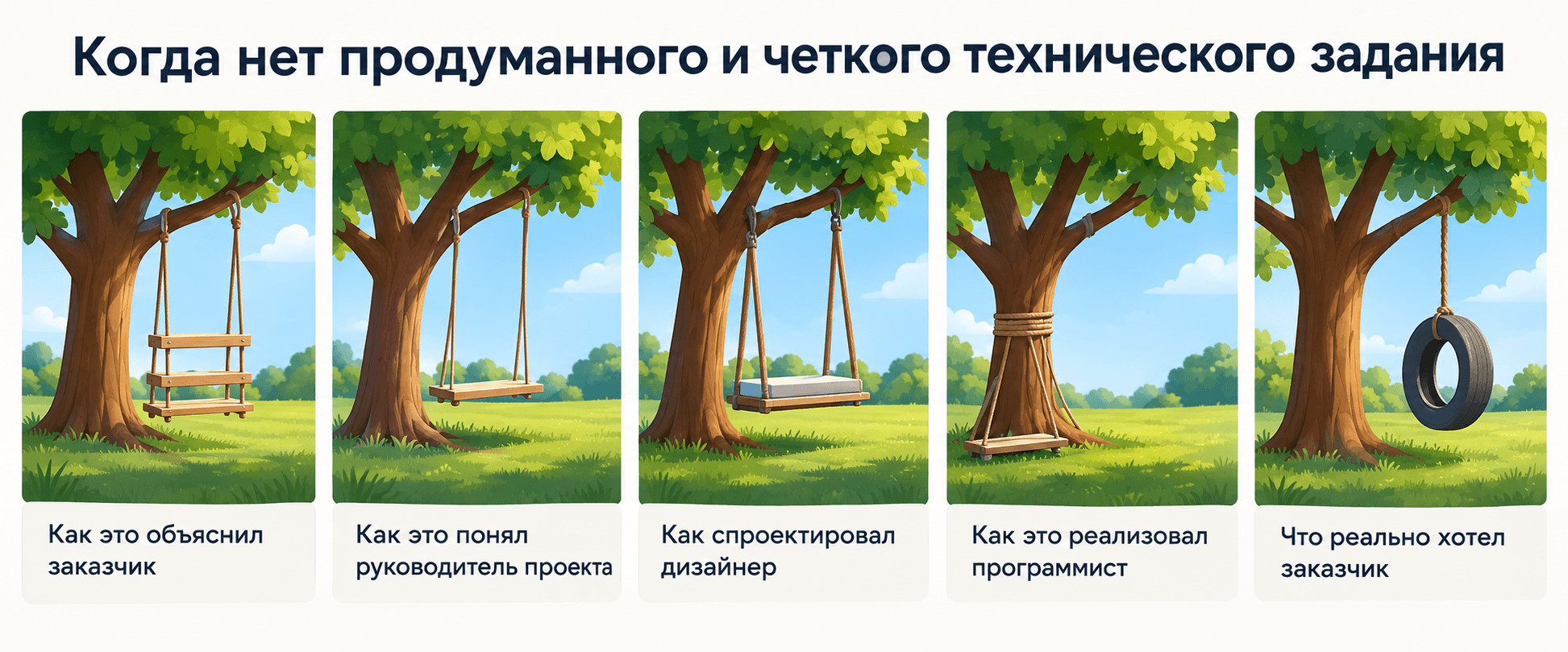Как выбрать подрядчика для создания сайта Когда нет продуманного и четкого ТЗ