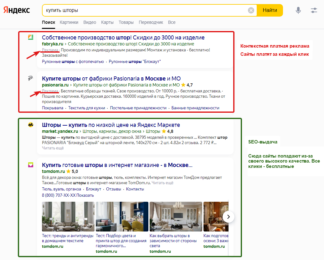 Улучшение контента под мобильные устройства