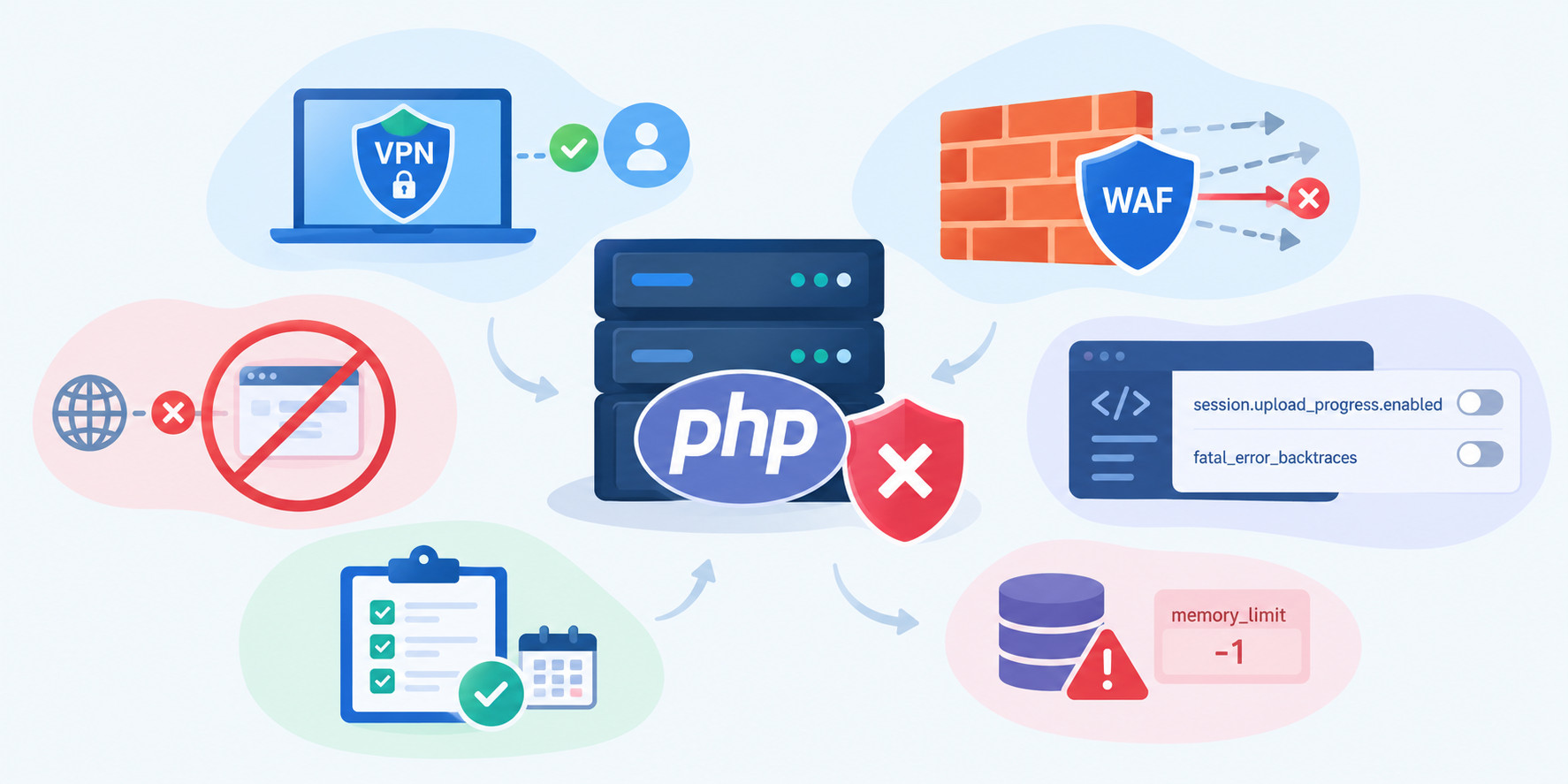 Как проверить сайт на взлом после обновления PHP — основные шаги и индикаторы безопасности Схема проверки сайта на взлом после обновления PHP